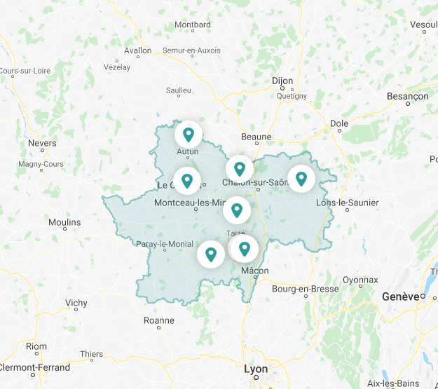 Établissement pour personnes agées non dépendante Saône-et-Loire