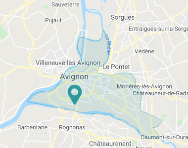 Le village du d'Henri-Duffaut Avignon