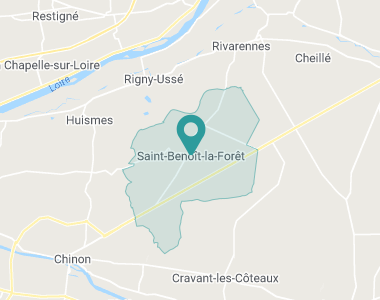 Chemin du Chinonais Saint-Benoît-la-Forêt